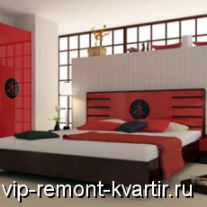 Интерьер спальной комнаты в японском стиле - VIP-REMONT-KVARTIR.RU