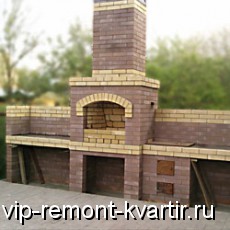 Как построить кирпичный мангал для шашлыков - VIP-REMONT-KVARTIR.RU