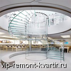 Лестницы из стекла - VIP-REMONT-KVARTIR.RU