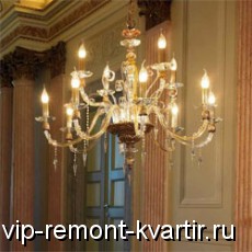 Люстра – важный элемент дизайна помещений - VIP-REMONT-KVARTIR.RU