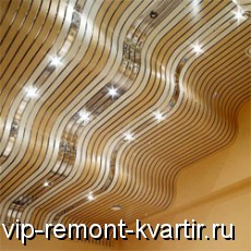 Монтаж реечного потолка: инструкция - VIP-REMONT-KVARTIR.RU