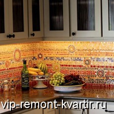 Мозаика на кухне - VIP-REMONT-KVARTIR.RU