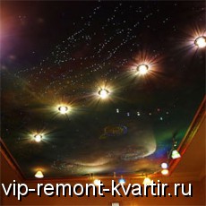 Натяжной потолок – стильно и красиво - VIP-REMONT-KVARTIR.RU