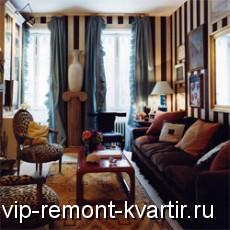 Обои в полоску в интерьере квартиры - VIP-REMONT-KVARTIR.RU