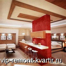 Зонирование пространства квартиры-студии - VIP-REMONT-KVARTIR.RU
